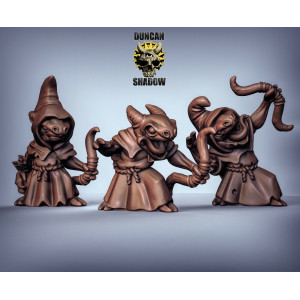 Impression 3D figurines jeux de rôle D&D, Saga, 9th Age, Kobolds archer