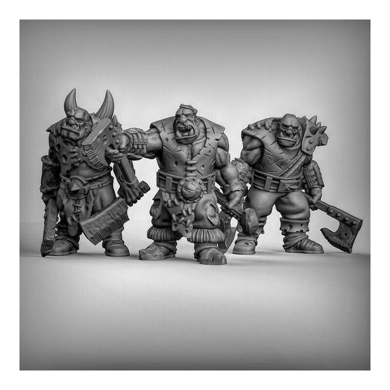 Ogres – Duncan Shadow Miniatures – Figurines 3D pour Wargames et Jeux de Rôle
