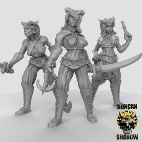  Figurines de Démons 3D – Duncan Shadow Miniatures | La Boîte à Rabiots