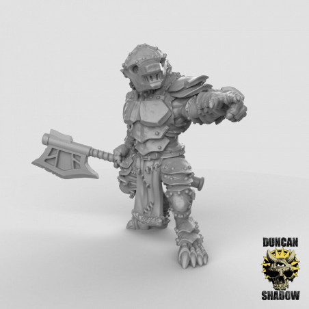 Figurines Anthropomorphes Duncan Shadow – Impression 3D pour Wargames et Jeux de Rôle
