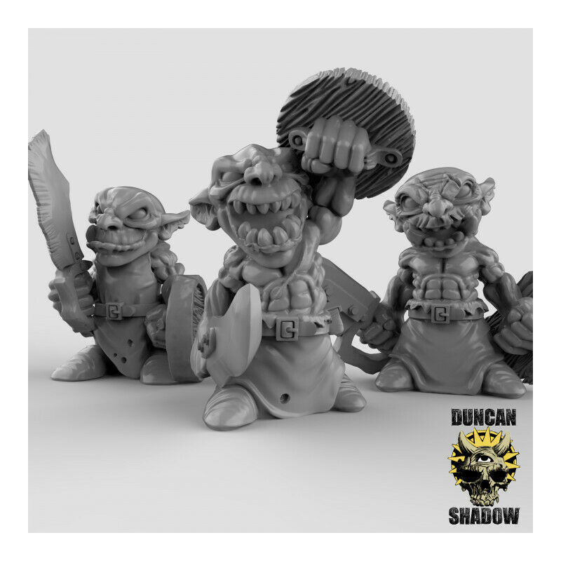Orques & Gobelins – Duncan Shadow Miniatures – Figurines 3D pour Wargames & Jeux de Rôle
