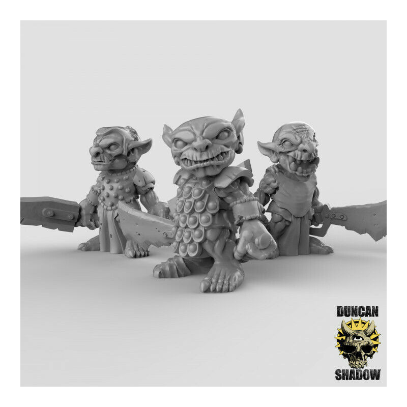 Orques & Gobelins – Duncan Shadow Miniatures – Figurines 3D pour Wargames & Jeux de Rôle
