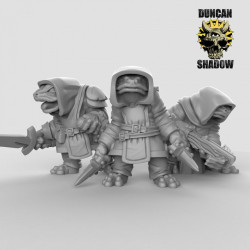 Figurines Anthropomorphes Duncan Shadow – Impression 3D pour Wargames et Jeux de Rôle
