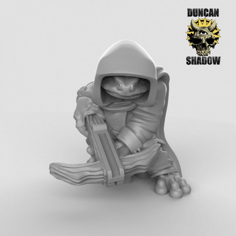 Figurines Anthropomorphes Duncan Shadow – Impression 3D pour Wargames et Jeux de Rôle
