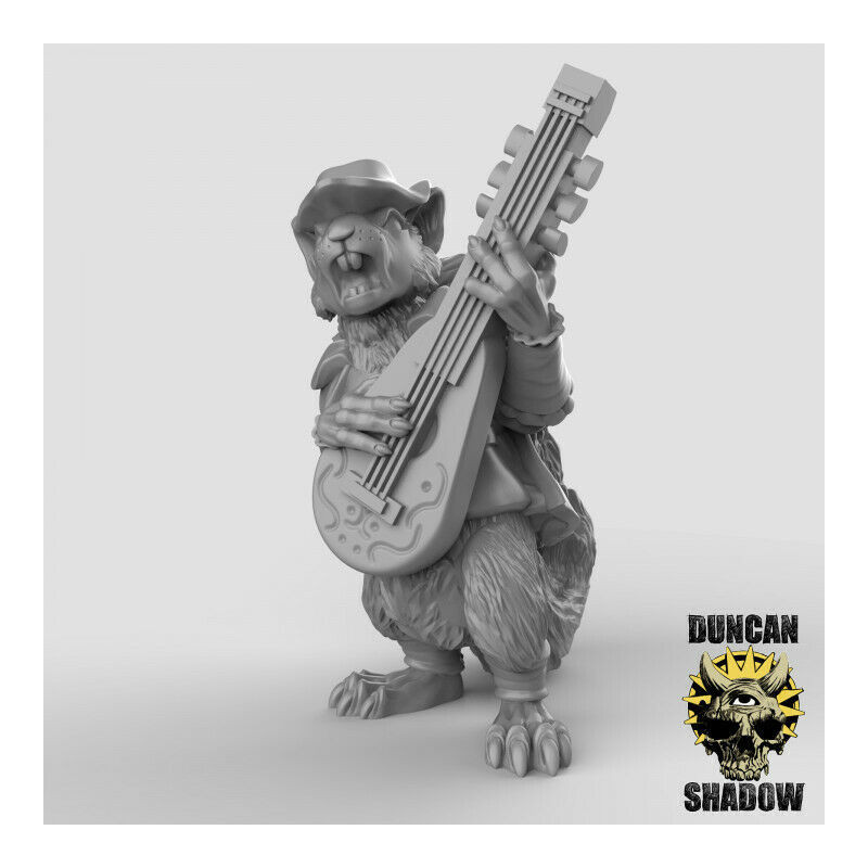 Figurines Anthropomorphes Duncan Shadow – Impression 3D pour Wargames et Jeux de Rôle
