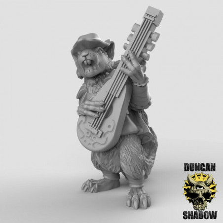 Figurines Anthropomorphes Duncan Shadow – Impression 3D pour Wargames et Jeux de Rôle
