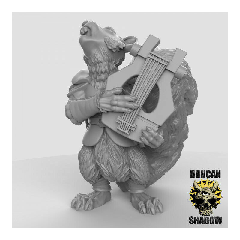 Figurines Anthropomorphes Duncan Shadow – Impression 3D pour Wargames et Jeux de Rôle
