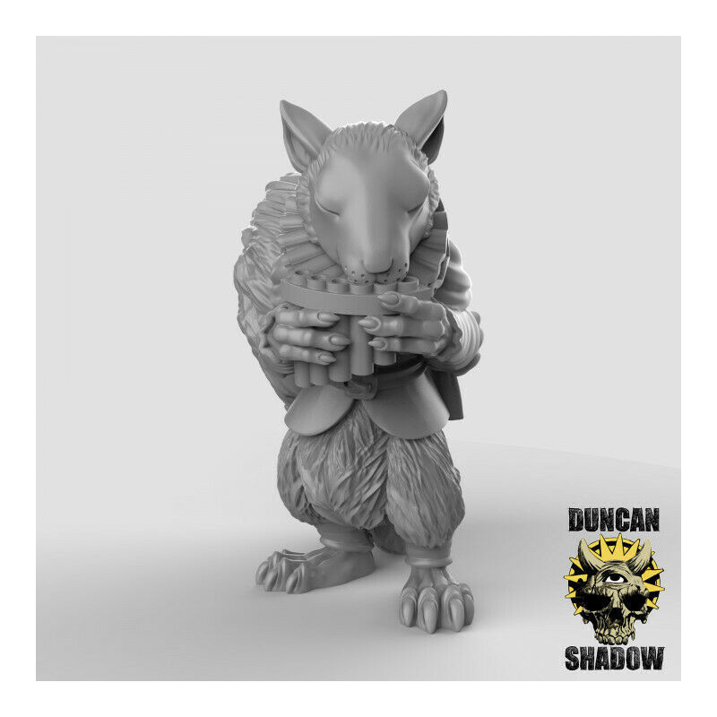 Figurines Anthropomorphes Duncan Shadow – Impression 3D pour Wargames et Jeux de Rôle
