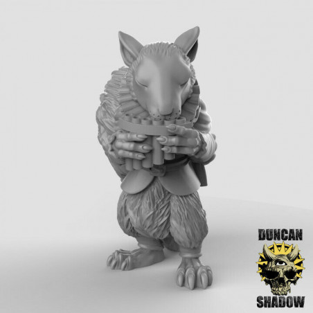 Figurines Anthropomorphes Duncan Shadow – Impression 3D pour Wargames et Jeux de Rôle
