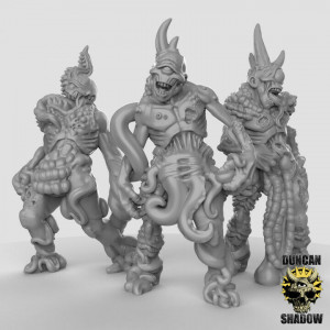Impression 3D figurines jeux de rôle D&D, Saga, 9th Age, Démon de la peste