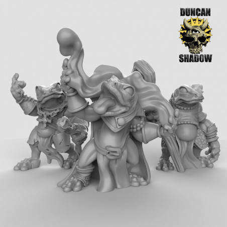 Figurines Anthropomorphes Duncan Shadow – Impression 3D pour Wargames et Jeux de Rôle
