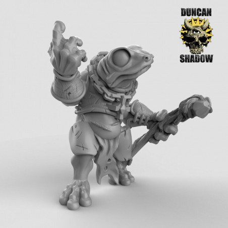 Figurines Anthropomorphes Duncan Shadow – Impression 3D pour Wargames et Jeux de Rôle
