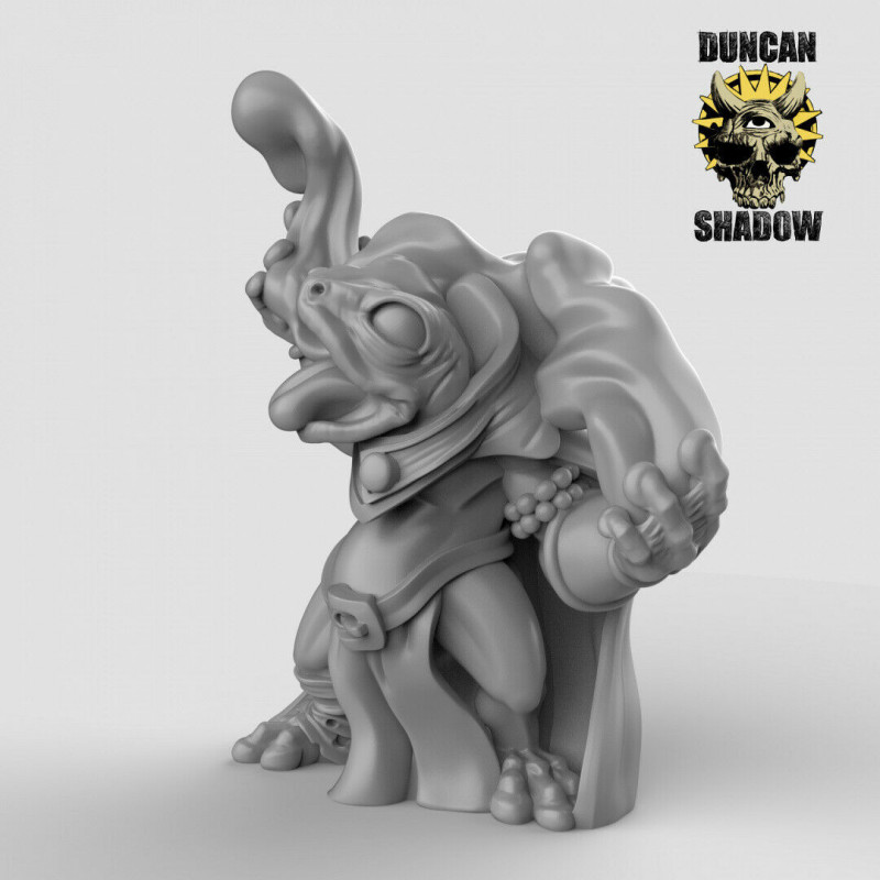 Figurines Anthropomorphes Duncan Shadow – Impression 3D pour Wargames et Jeux de Rôle
