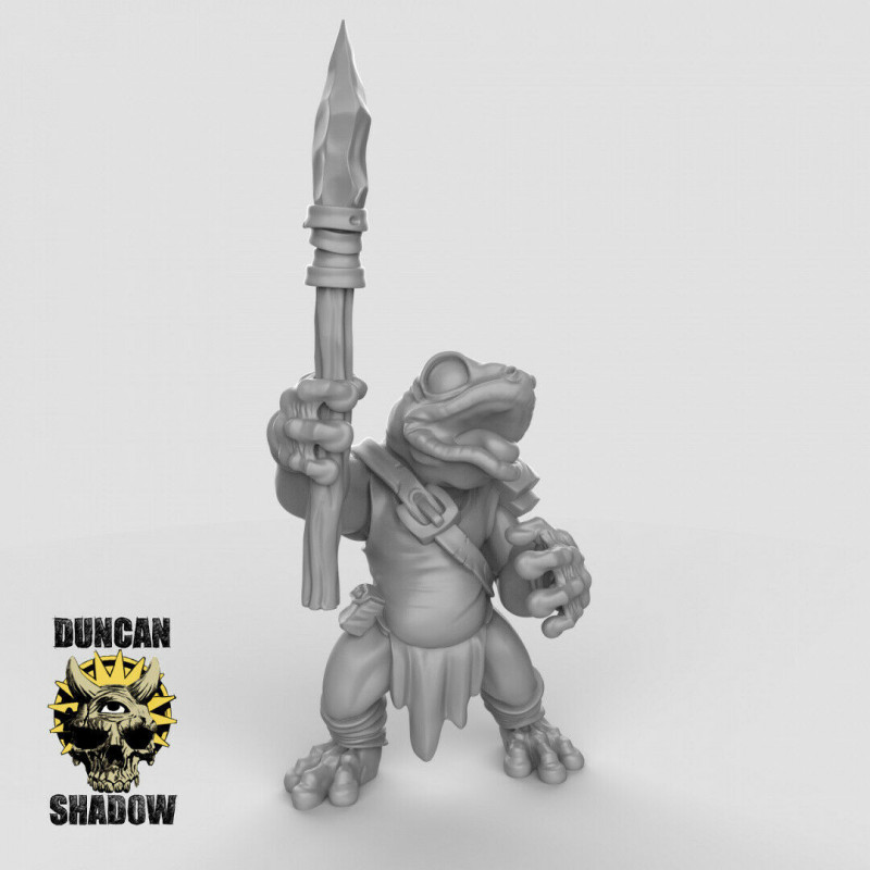 Figurines Anthropomorphes Duncan Shadow – Impression 3D pour Wargames et Jeux de Rôle
