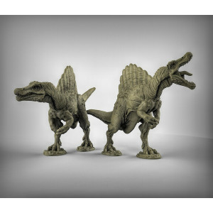 Impression 3D figurines jeux de rôle D&D, Saga, 9th Age, Dinosaures Spinosaurus