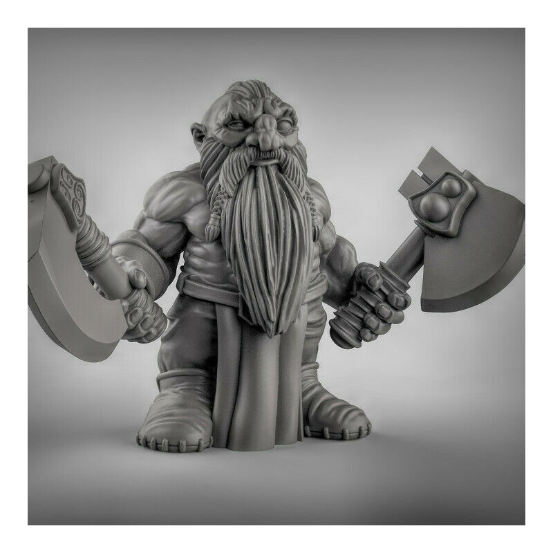 Figurines Nains Duncan Shadow Miniatures – Wargames & Jeu de Rôle – Impression 3D
