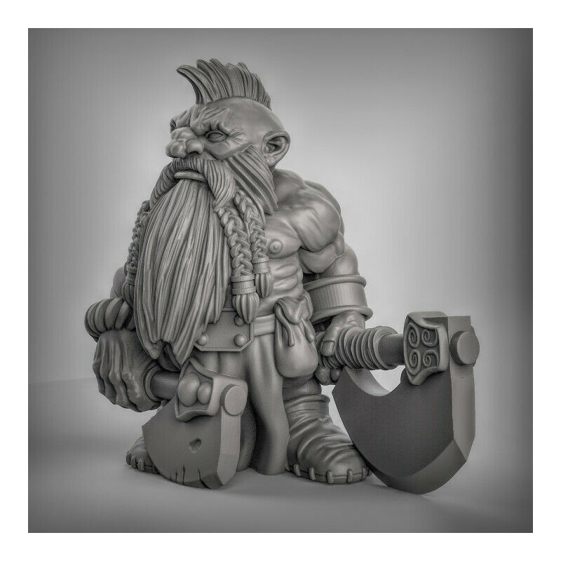 Figurines Nains Duncan Shadow Miniatures – Wargames & Jeu de Rôle – Impression 3D
