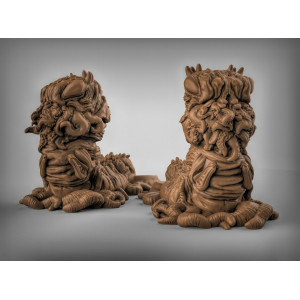 Impression 3D figurines jeux de rôle D&D, Saga, 9th Age, Bêtes baveuses 