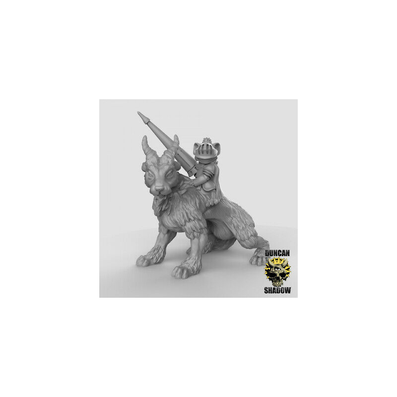 Figurines Anthropomorphes Duncan Shadow – Impression 3D pour Wargames et Jeux de Rôle
