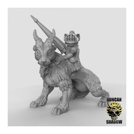Figurines Anthropomorphes Duncan Shadow – Impression 3D pour Wargames et Jeux de Rôle
