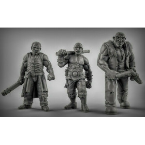 Impression 3D figurines jeux de rôle D&D, Saga, 9th Age, Bandits