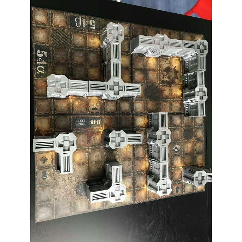 Kit de décors 3D pour plateau de jeu (non peint)