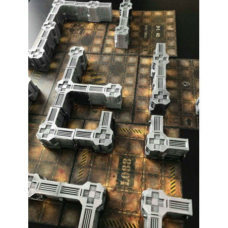 Kit de décors 3D pour plateau de jeu (non peint)