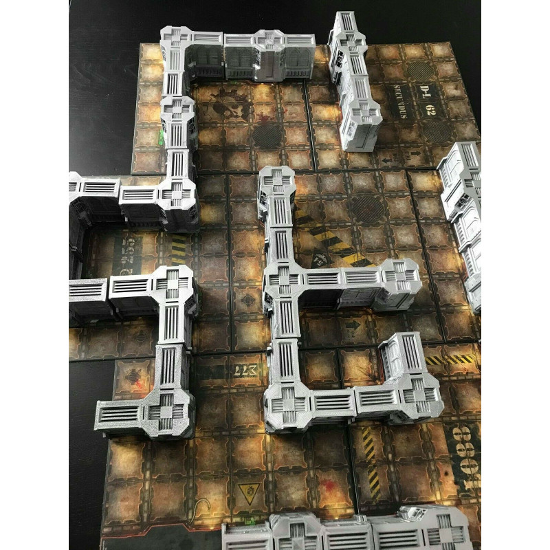 Kit de décors 3D pour plateau de jeu (non peint)