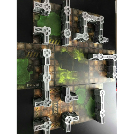 Kit de décors 3D pour plateau de jeu (non peint)
