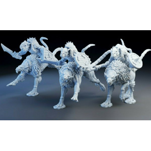 9th Age Impression 3D Nuée de vermine The infinite legion Vermine Riders