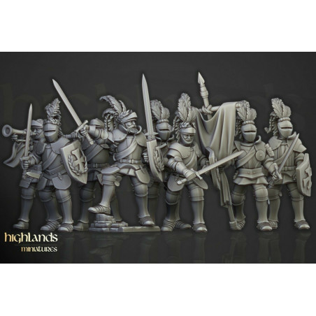 Higland Miniature Sunland - Infanterie LourdeHigland Miniature Sunland - Infanterie Lourde