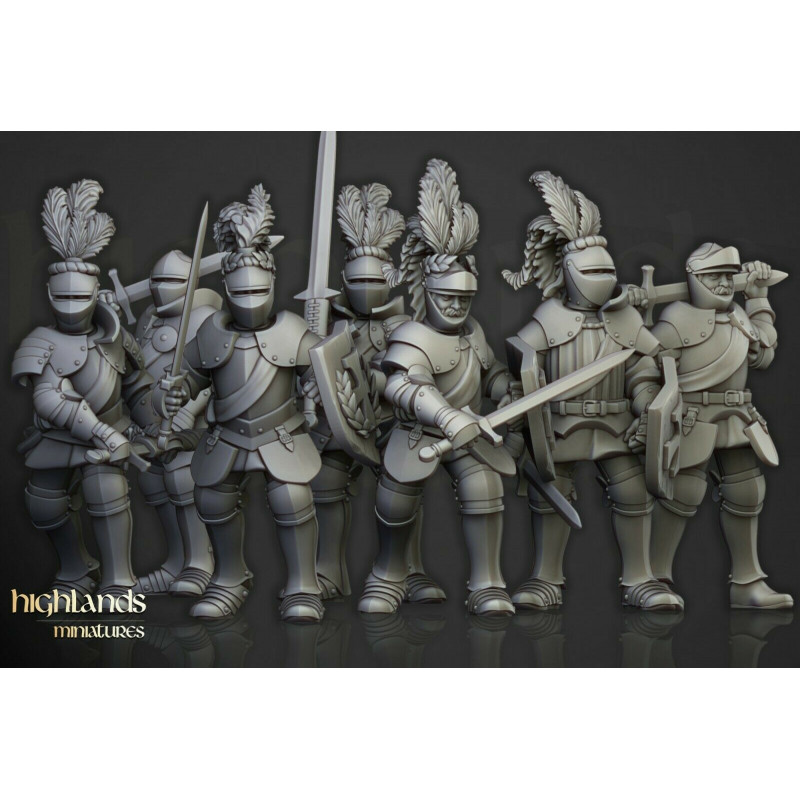 Higland Miniature Sunland - Infanterie LourdeHigland Miniature Sunland - Infanterie Lourde