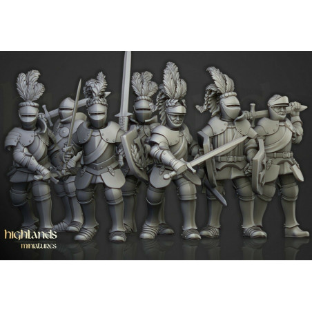 Higland Miniature Sunland - Infanterie LourdeHigland Miniature Sunland - Infanterie Lourde