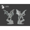 Forest Dragon impréssion 3d--Undead--Morts vivants-Vampire ailes Echelle 15mm