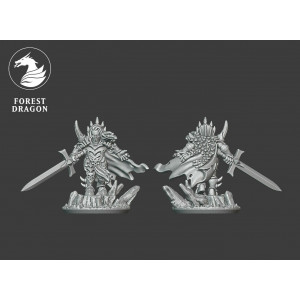 Forest Dragonimpréssion 3d--Undead--Morts vivants-Vampire 2 Echelle 15mm