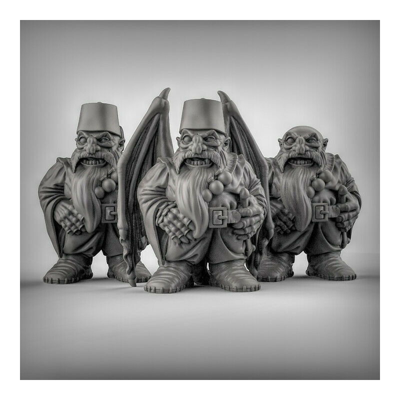 Figurines Nains du Chaos – Wargames Fantasy – Impression 3D – Old School & Rétro
