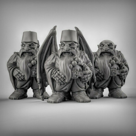 Figurines Nains du Chaos – Wargames Fantasy – Impression 3D – Old School & Rétro
