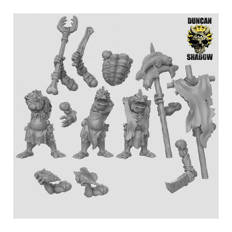 Figurines Anthropomorphes Duncan Shadow – Impression 3D pour Wargames et Jeux de Rôle
