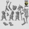 Figurines Anthropomorphes Duncan Shadow – Impression 3D pour Wargames et Jeux de Rôle
