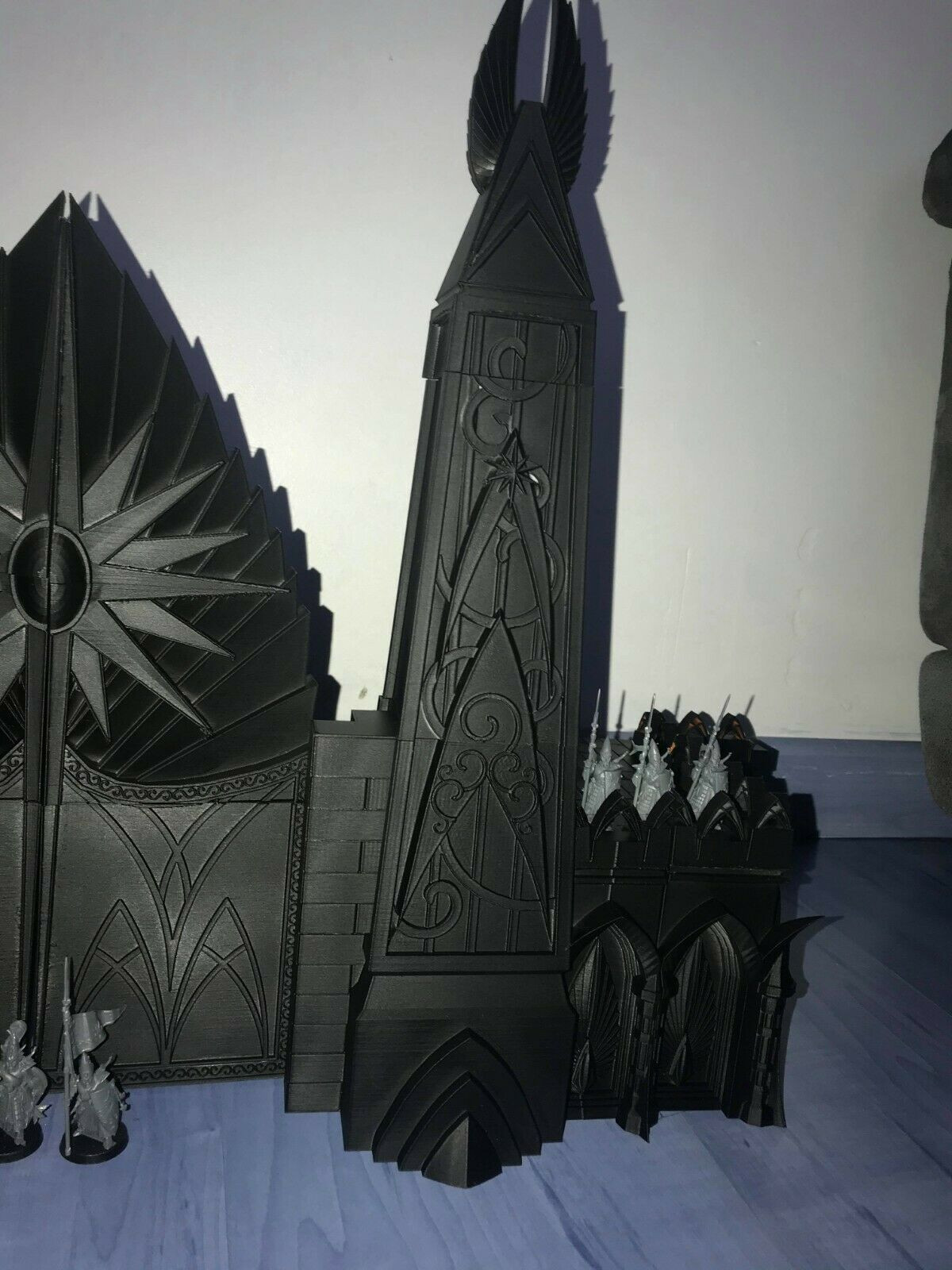 -Décor impréssion 3D Porte de citadelle elfique - Picture 2 of 8