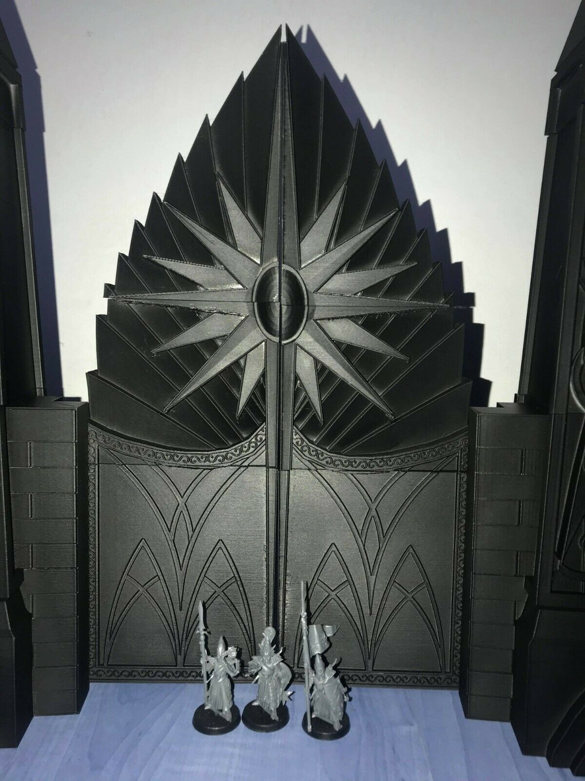-Décor impréssion 3D Porte de citadelle elfique - Picture 3 of 8