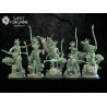 Mori Elves – Elfes Sylvains Tribaux Résine 28/32 mm | Lost Kingdom

