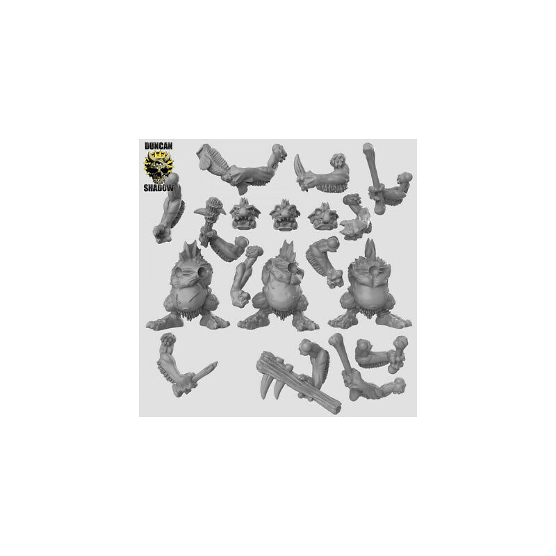 Trolls – Duncan Shadow Miniatures – Figurines 3D pour Wargames et Jeux de Rôle
