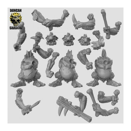 Trolls – Duncan Shadow Miniatures – Figurines 3D pour Wargames et Jeux de Rôle
