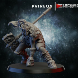 Ghamak - Barbarian female 3   (2)