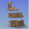 Décors GameScape 3D – Terrain modulaire 28/32 mm en filament

