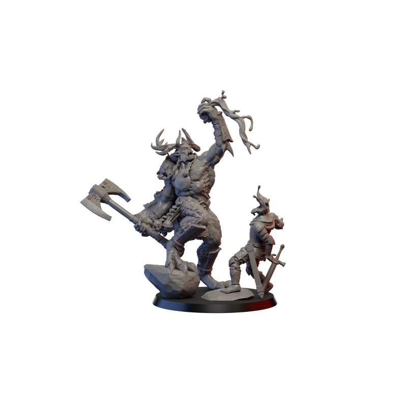 Figurines Morts-Vivants Ghamak – Armées Squelettiques et Horreurs Fantasy en 3D

