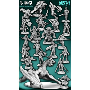 Impression 3D Figurines RN Studio Lagacy Vault II