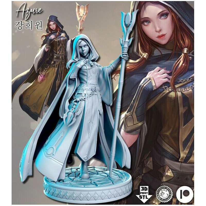 Impression 3D Figurines RN Studio Azure