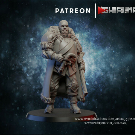 "Armée Humains Ghamak - Figurines & Décors 3D pour Wargames Fantasy"